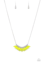 Load image into Gallery viewer, Extra Extravaganza - Yellow Necklace 954

