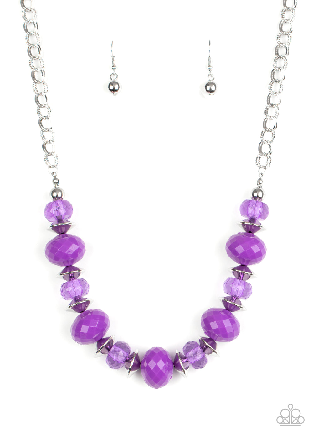 Hollywood Gossip - Purple necklace 885