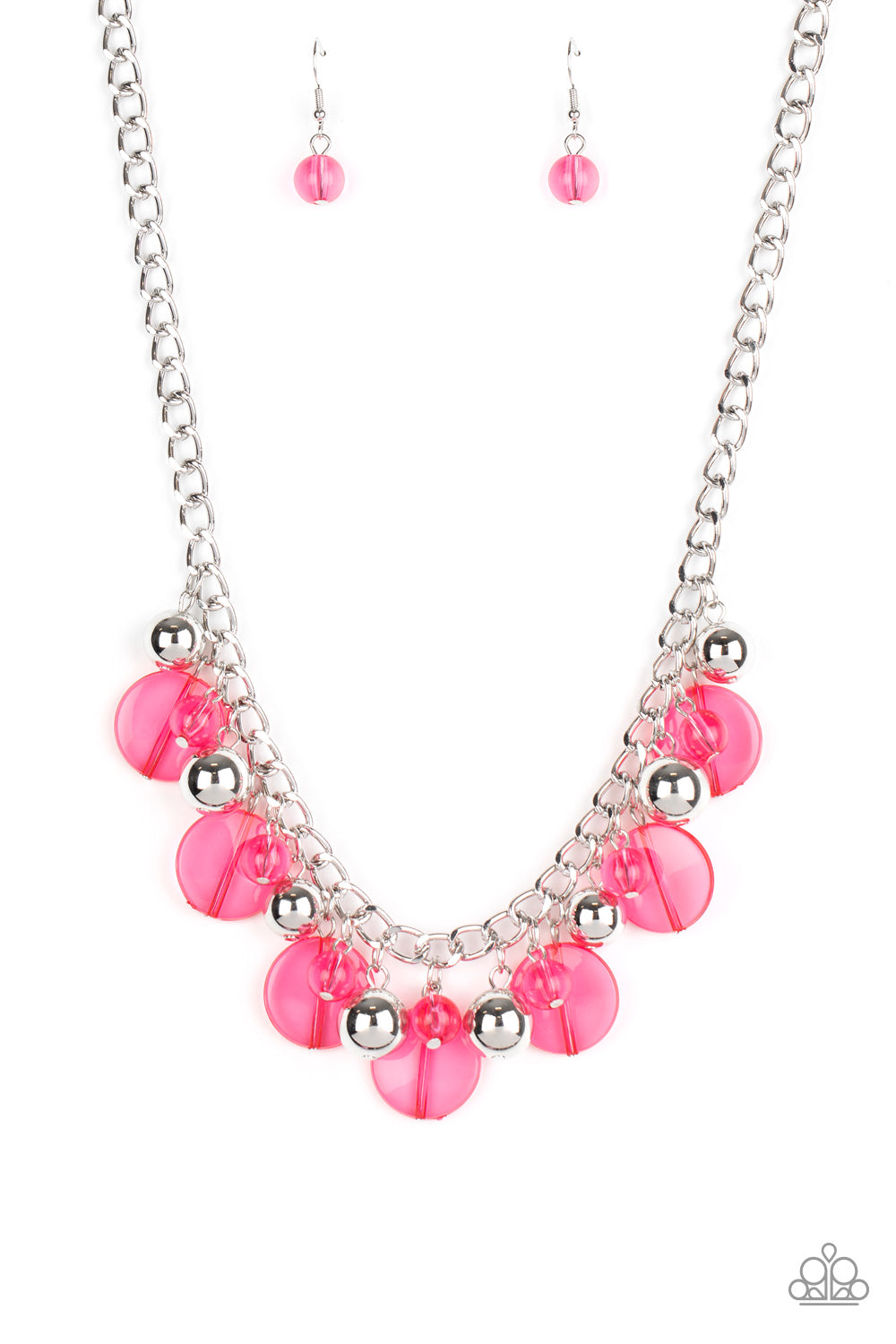 Gossip Glam - Pink necklace 870