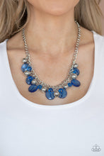 Load image into Gallery viewer, Gossip Glam - Blue necklace 885

