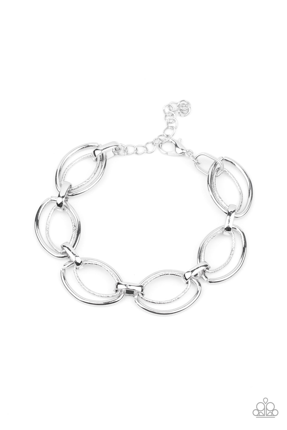 Simplistic Shimmer - Silver bracelet 888