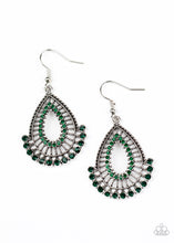 Load image into Gallery viewer, Castle Collection - Green earring 1551
