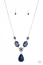 Load image into Gallery viewer, Heirloom Hideaway - Blue necklace 896
