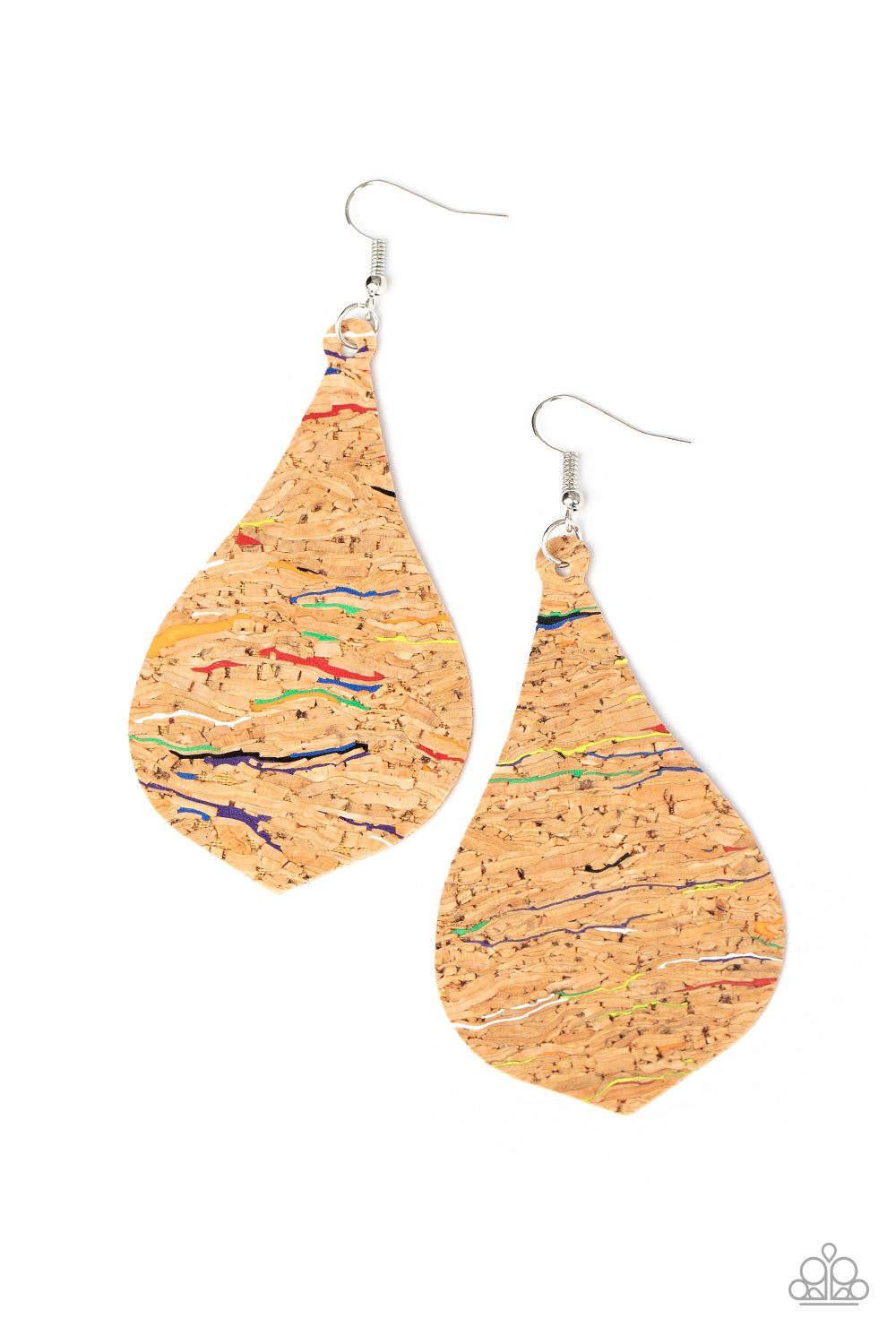 Cork Coast - Multi earring 889