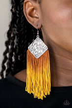 Load image into Gallery viewer, DIP The Scales - Yellow earring 1653
