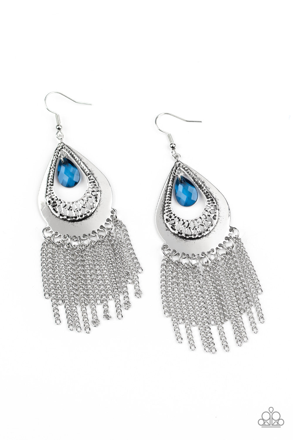 Scattered Storms - Blue earring 882