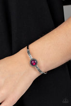 Load image into Gallery viewer, PIECE of Mind - Purple cuff bracelet F022
