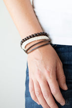 Load image into Gallery viewer, Wildly Wrangler - Brown urban bracelet 938
