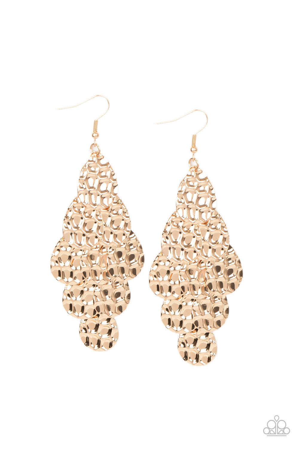 Instant Incandescence - Gold earring 532