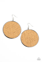 Load image into Gallery viewer, Wonderfully Woven - Brown earring 1505
