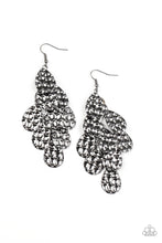 Load image into Gallery viewer, Instant Incandescence - Black earring 1576
