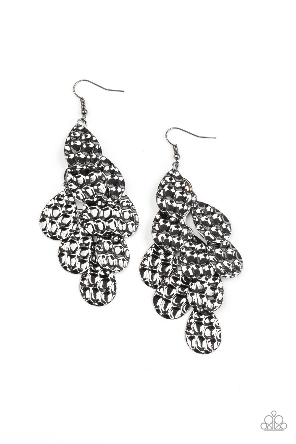 Instant Incandescence - Black earring 1576