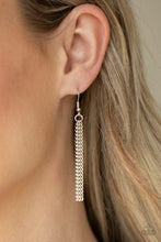 Load image into Gallery viewer, Prismatically Polygon - Orange necklace 970
