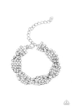 Load image into Gallery viewer, Twists and Turns - White bracelet 982
