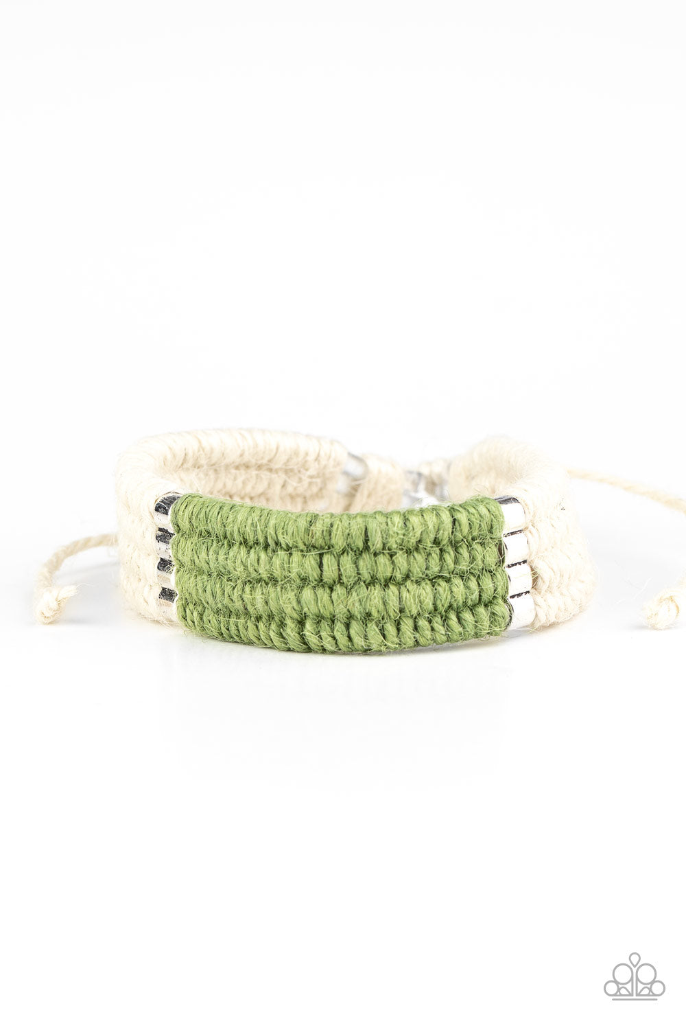 Hot Cross BUNGEE - Green bracelet 1622