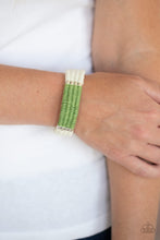Load image into Gallery viewer, Hot Cross BUNGEE - Green bracelet 1622
