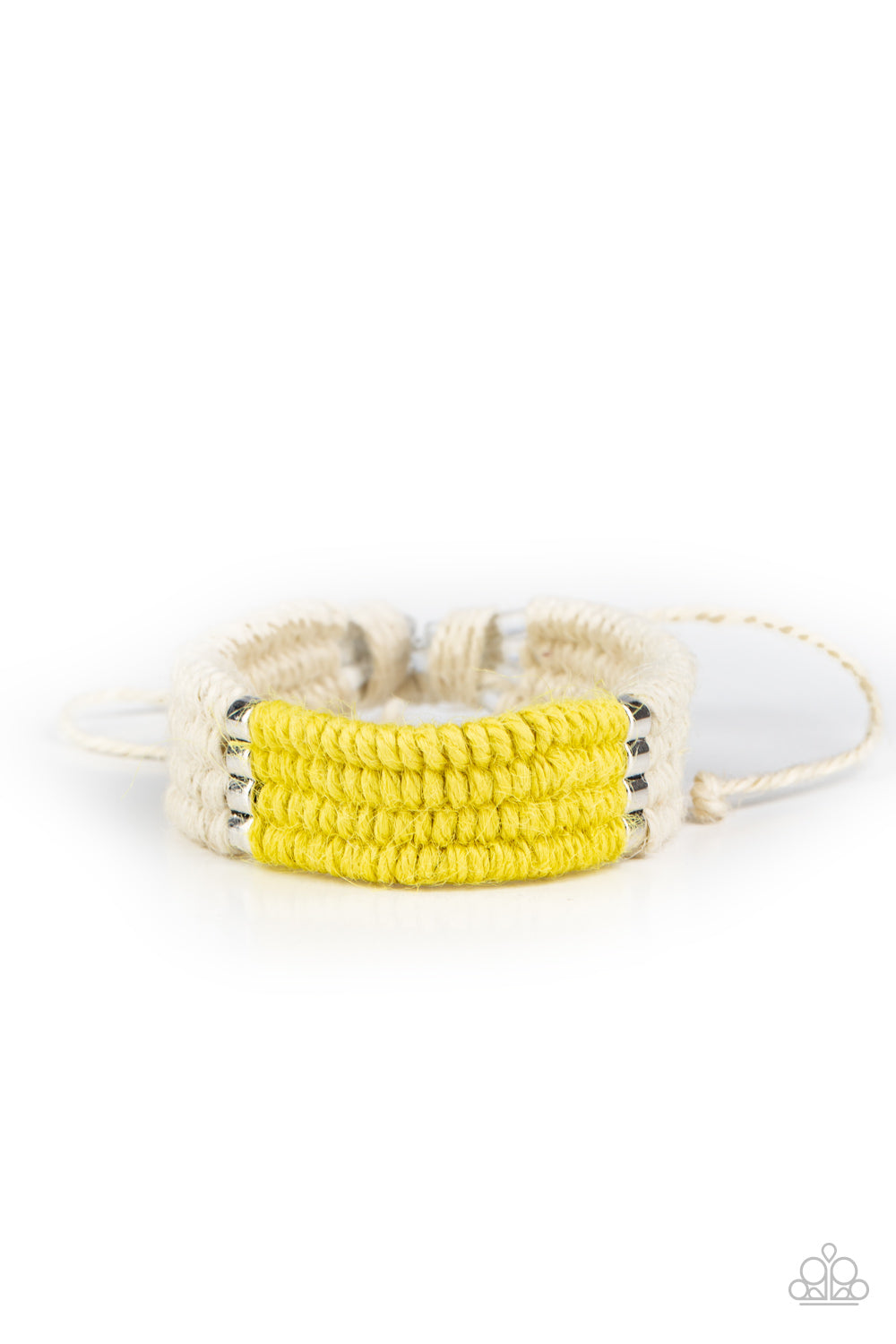 Hot Cross BUNGEE - Yellow urban bracelet 1676