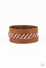 Load image into Gallery viewer, Backroad Bounty - Brown snap bracelet C028
