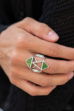 Load image into Gallery viewer, Making Me Edgy - Green ring 1643
