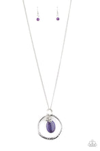 Load image into Gallery viewer, Zion Zen - Purple necklace 1521
