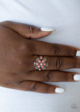 Load image into Gallery viewer, Fruity Florals - orange ring 811

