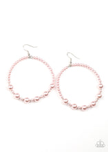 Load image into Gallery viewer, Boss Posh - Pink hoop earring 1856
