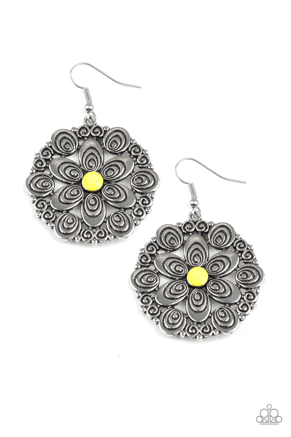 Grove Groove - Yellow earring C031