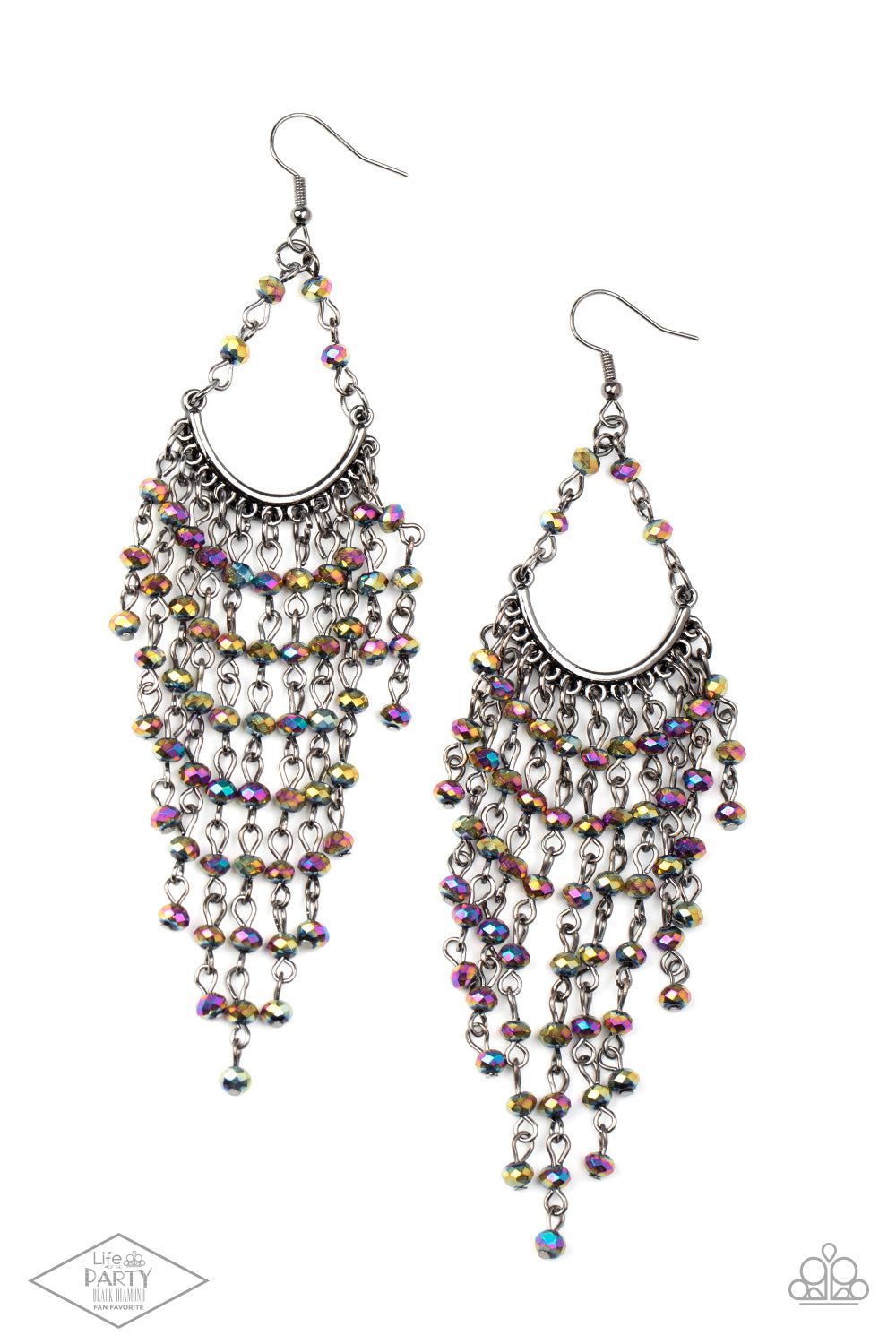 Metro Confetti - Multi earring D002