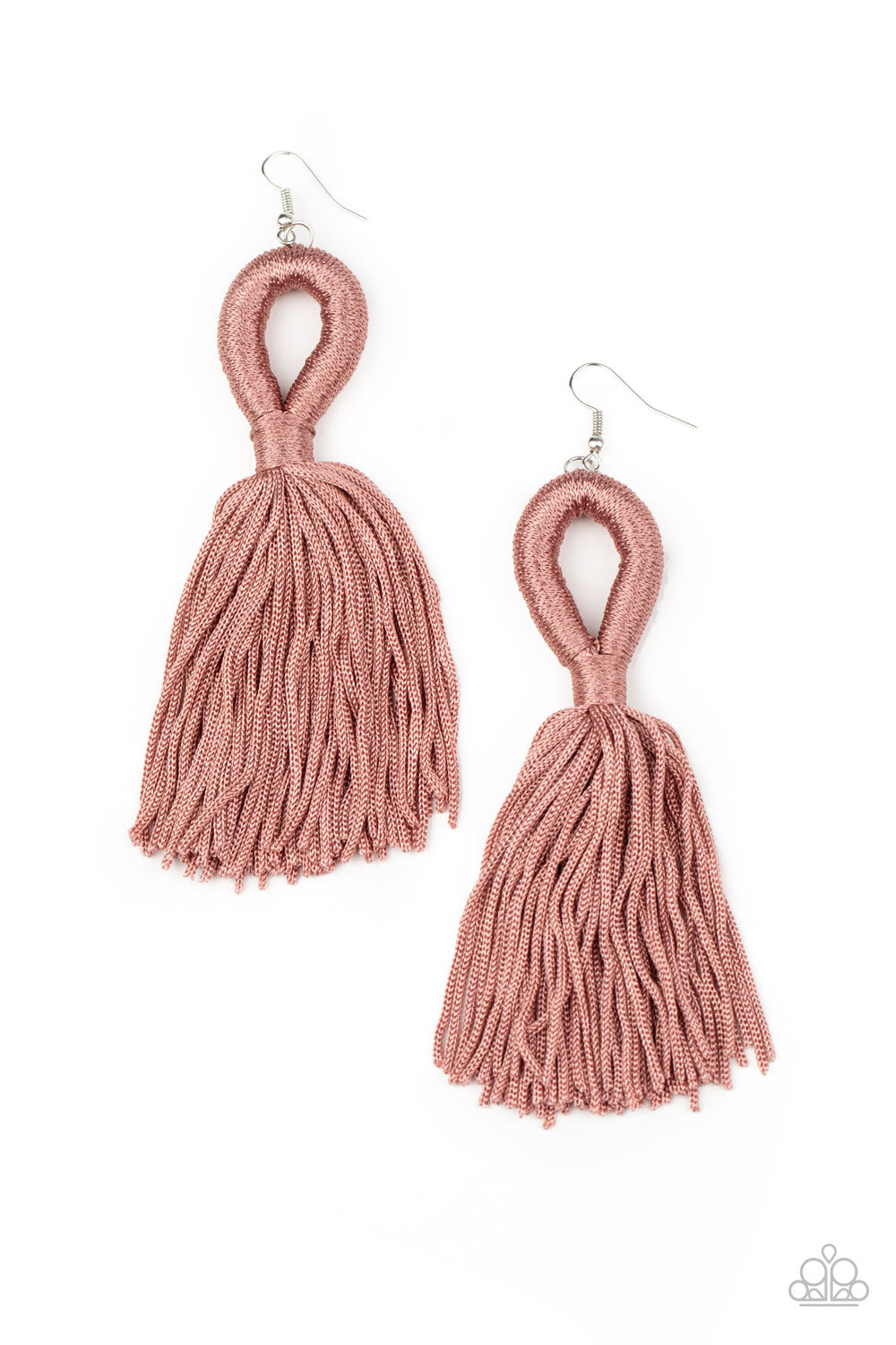 Tassels and Tiaras - Pink earring 1789