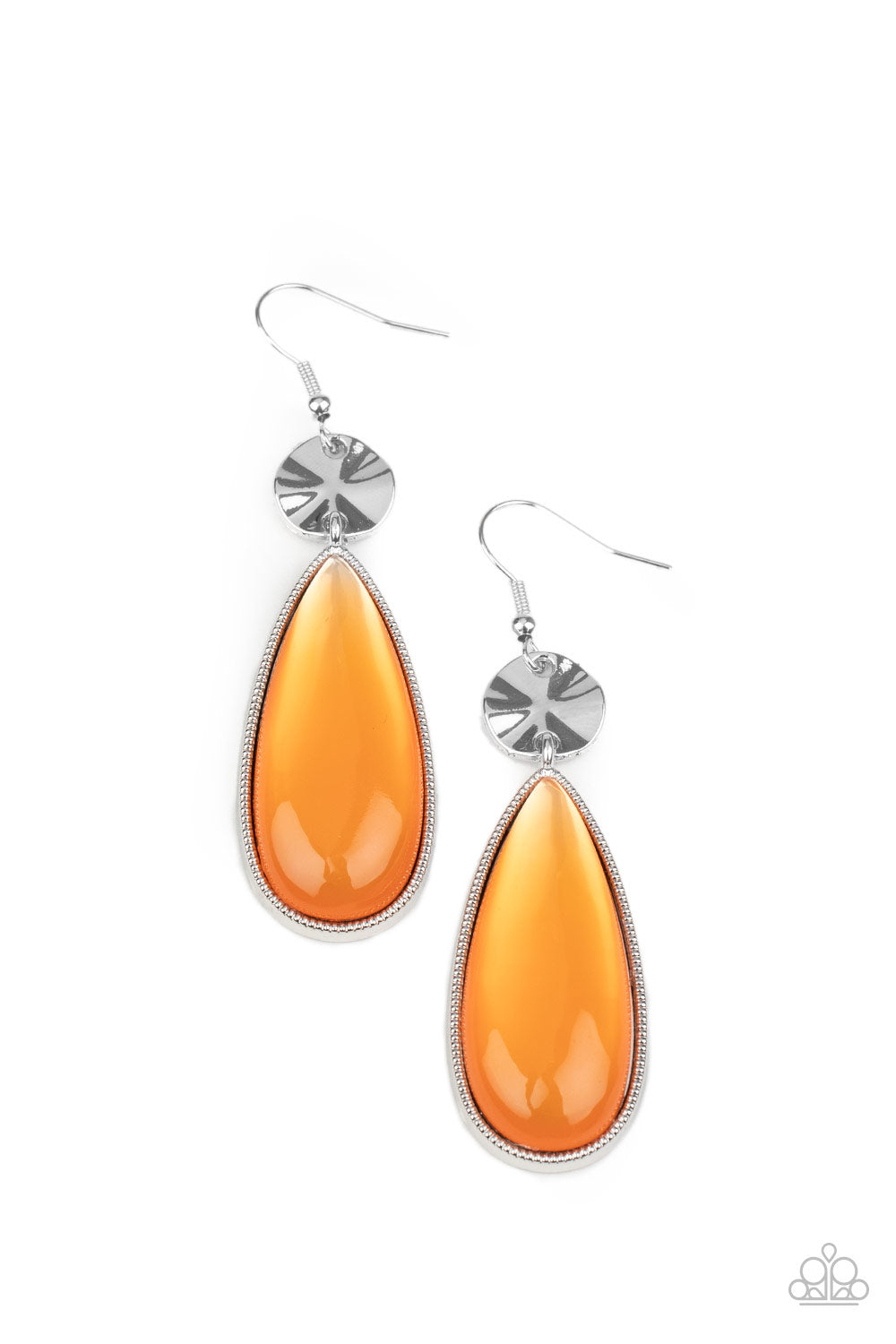 Jaw-Dropping Drama - Orange earring 1591