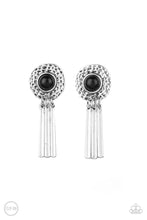 Load image into Gallery viewer, Desert Amulet - Black clip-on Earring 1549
