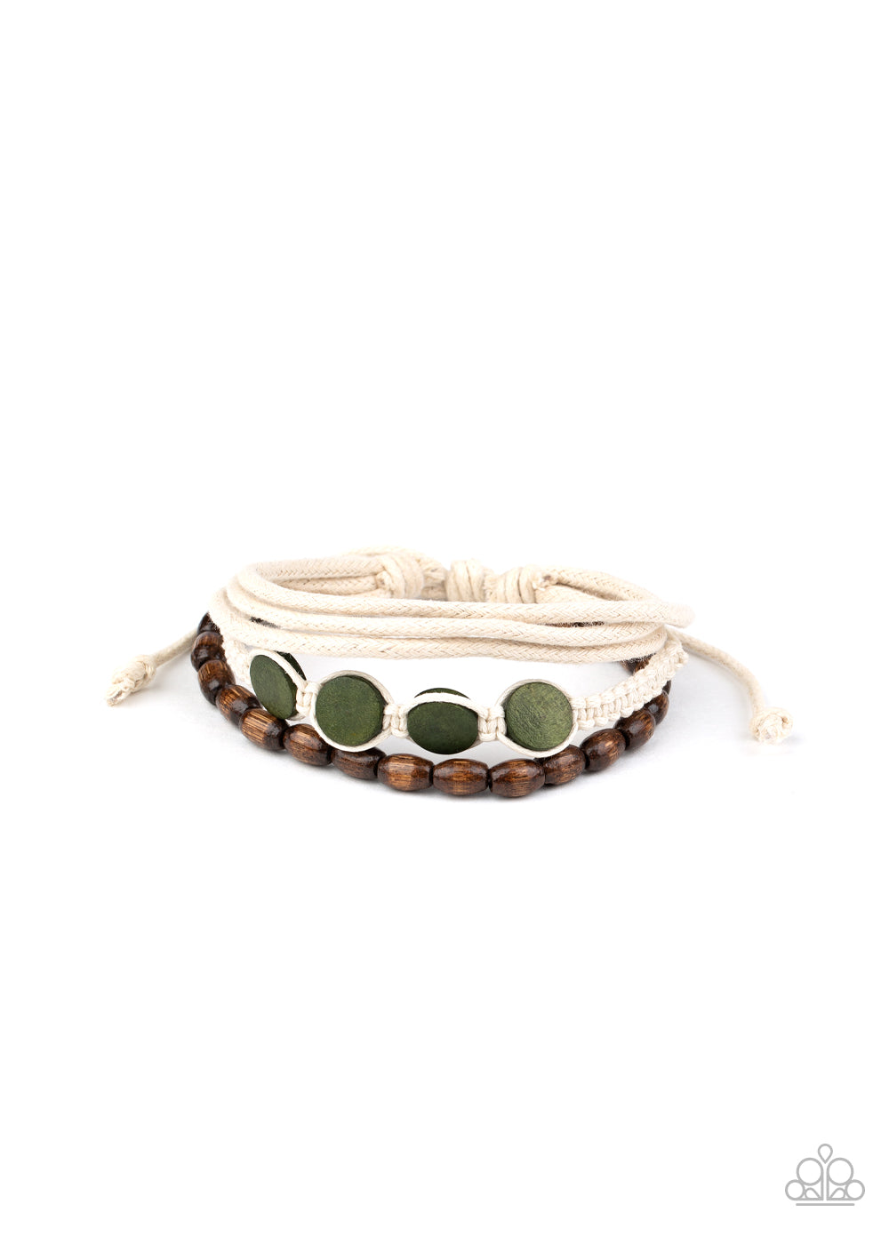 Dream Beach House - Green urban bracelet 1567