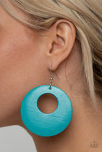 Load image into Gallery viewer, Island Hop - Blue earring 568

