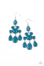 Load image into Gallery viewer, Afterglow Glamour - Blue earring 1911

