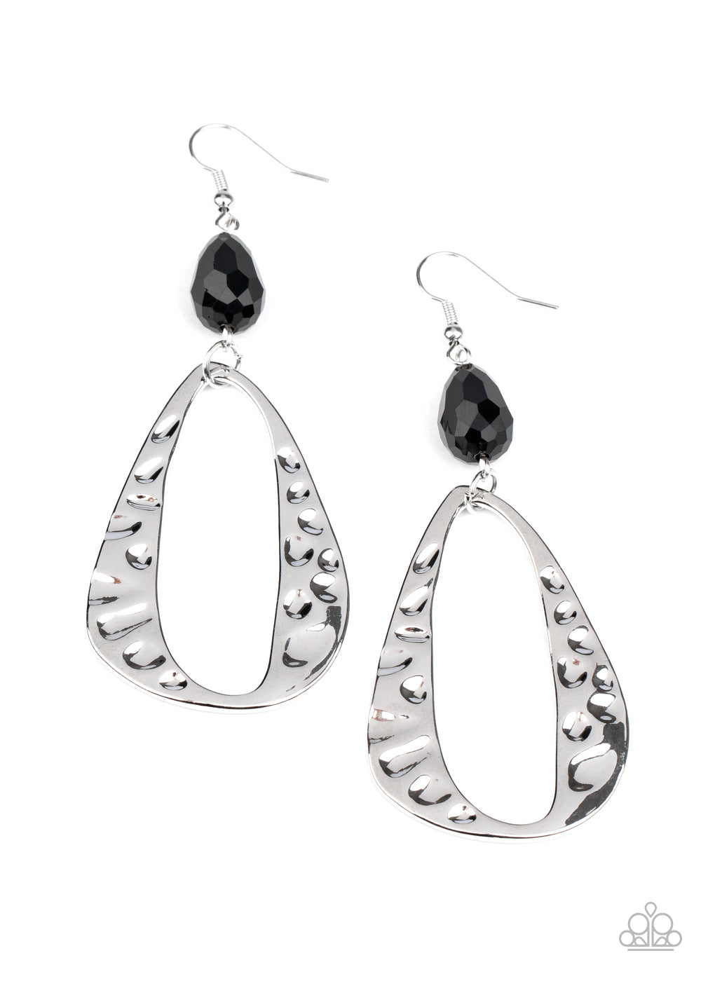 Enhanced Elegance - Black earring 1586