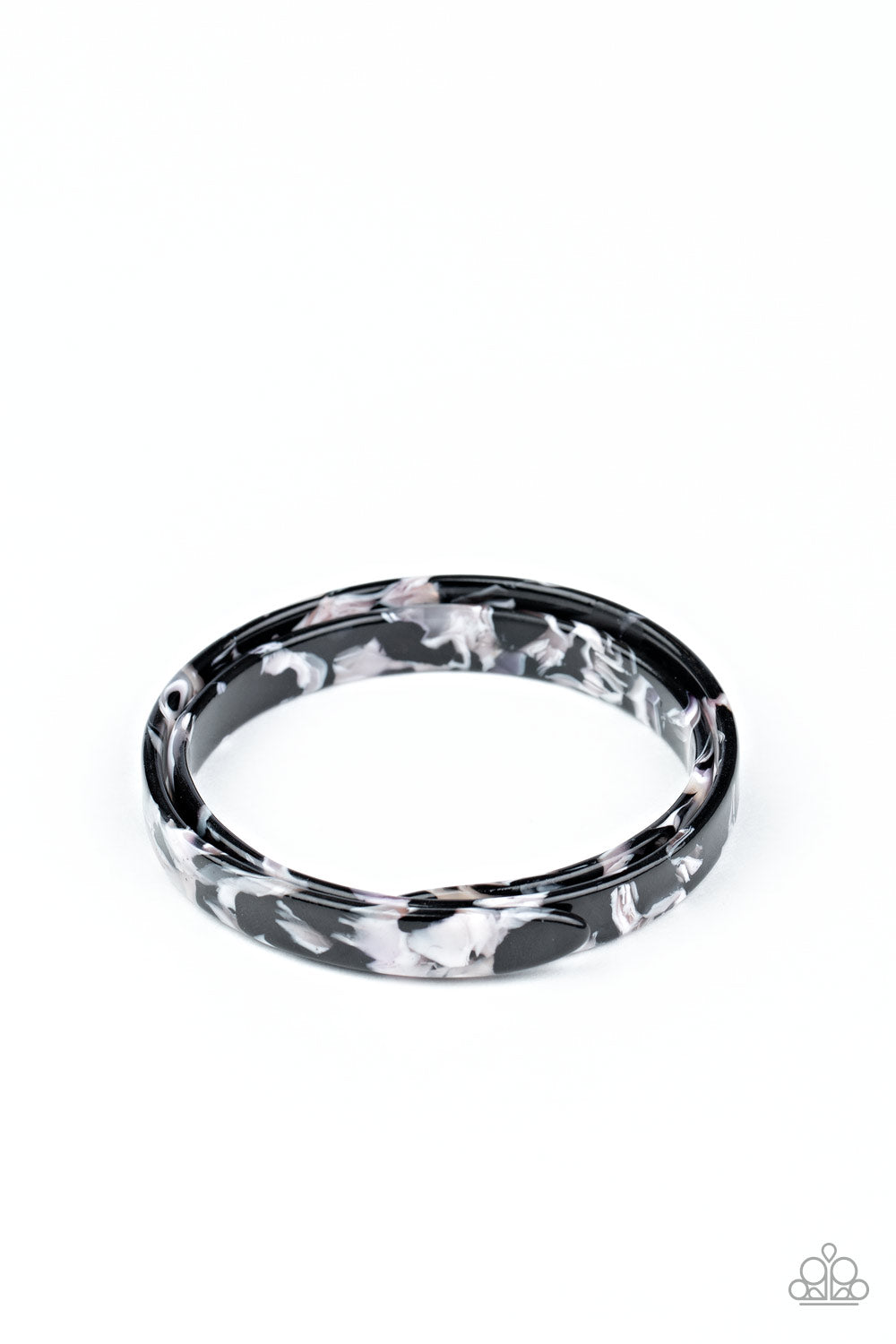 In The HAUTE Zone - Black wrap bracelet 1733