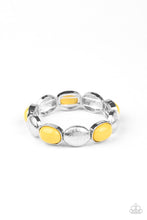 Load image into Gallery viewer, Decadently Dewy - Yellow bracelet 1589
