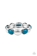 Load image into Gallery viewer, Decadently Dewy - Blue bracelet 968
