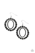 Load image into Gallery viewer, Deluxe Luxury - Black earring 1587
