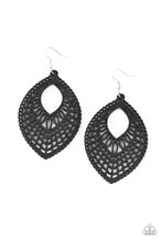 Load image into Gallery viewer, One Beach At A Time - Black earring 535

