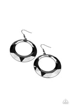 Load image into Gallery viewer, Fiercely Faceted - Black earring 1501
