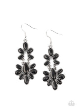 Load image into Gallery viewer, Cactus Cruise - Black earring 1852
