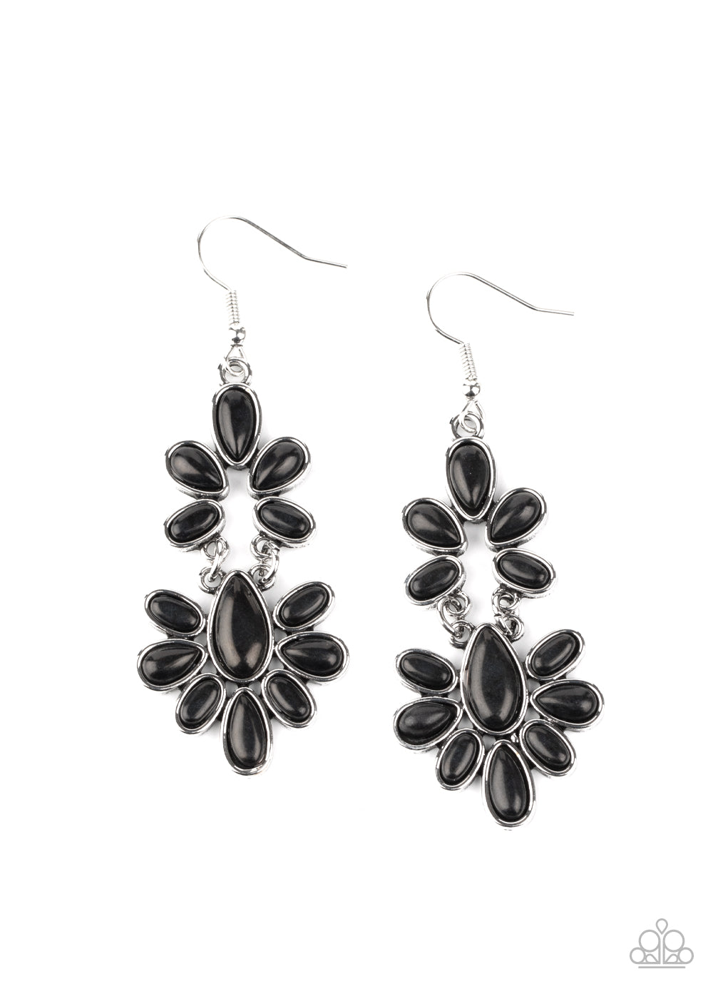 Cactus Cruise - Black earring 1852
