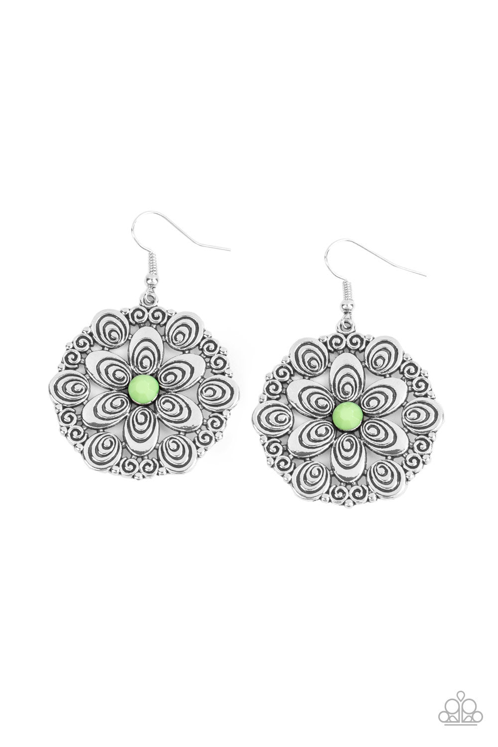 Grove Groove - Green earring 819