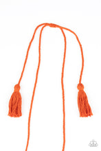 Load image into Gallery viewer, Between You and MACRAME - Orange necklace A026
