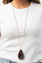 Load image into Gallery viewer, Artificial Animal - Purple necklace 993
