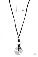 Load image into Gallery viewer, Nautical Nomad - Black necklace 1864
