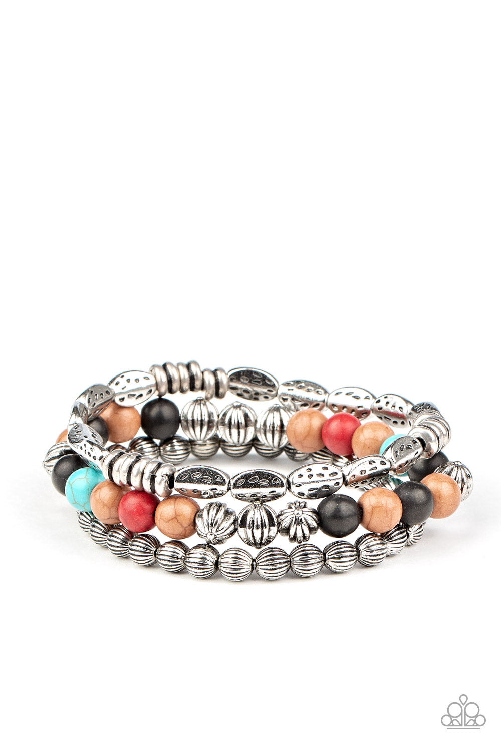Trail Mix Mecca - Multi bracelet B017