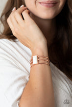 Load image into Gallery viewer, Rural Recreation - Copper cuff bracelet E101
