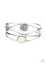 Load image into Gallery viewer, Desert Lagoon - White bracelet 1881
